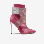 Limited Edition Vegan Stiletto Boots BYMANYC ® New York Futurista Black - Maven Couture IncWomen's vegan shoes