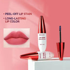 Lip Stain Peel Off 24 Hours Water Resistant Lipsticks Makeup Liquid Lipstick Matte Lipstick for Lips Stick Free Shipping Ink