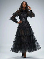 Long Black Party Dress LITTLE ITALY: Prêt-à-Porter Line BYMANYC ® New York