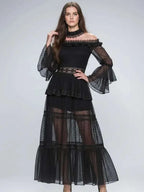 Long Black Party Dress MEATPACKING: Prêt-à-Porter Line BYMANYC ® New York