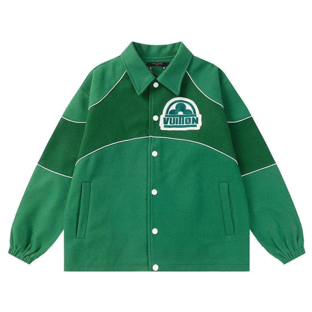 Louis Vuitton Cotton Coach Jacket - Maven Couture Inc