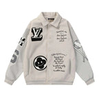 LOUIS VUITTON Varsity Jacket 'Beige' - Maven Couture Inc