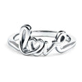 Love Ring in 14k Gold Plated Sterling Silver