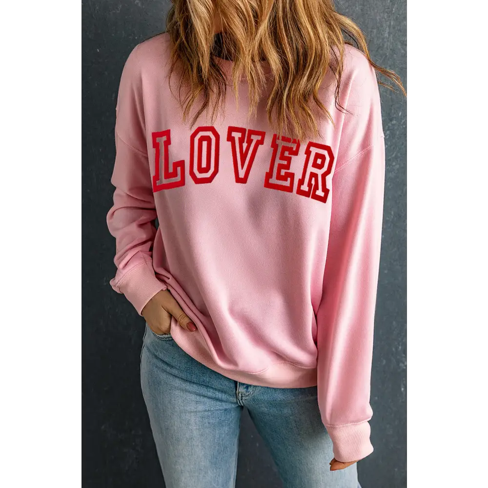 Elevate your wardrobe with lover luxury round neck sweatshirt $40.99 indulge in the luxurious simplicity of a basic