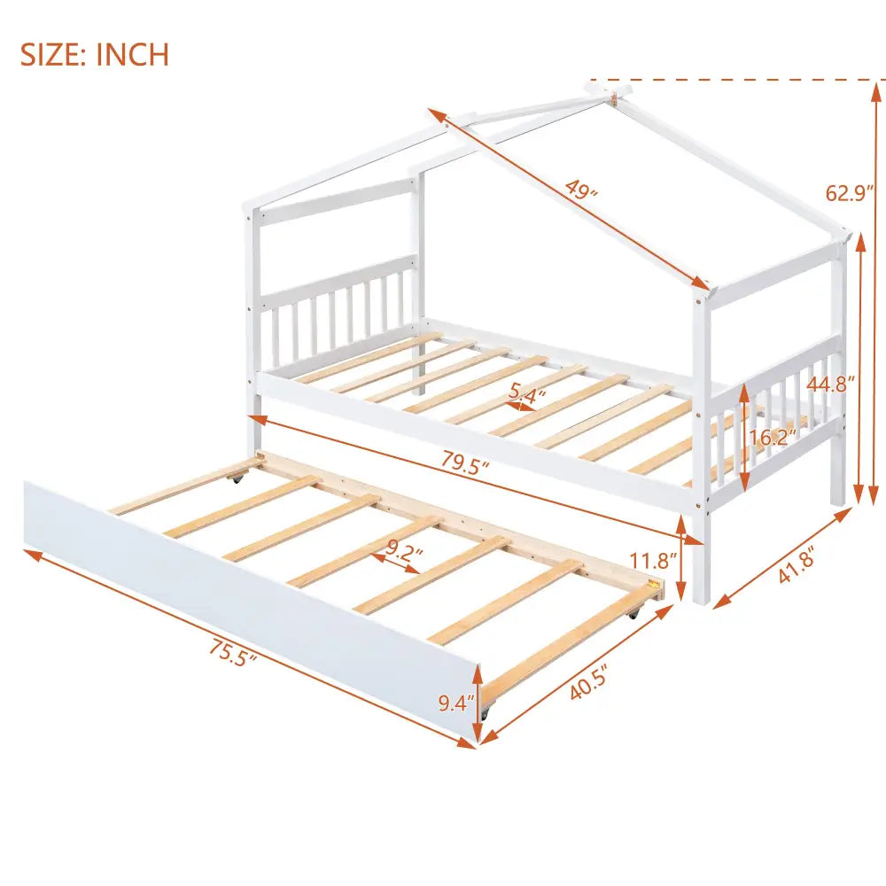 Luxury single bed furniture for the fashion-forward woman $245.99 furniture twin size wooden house bed with twin size