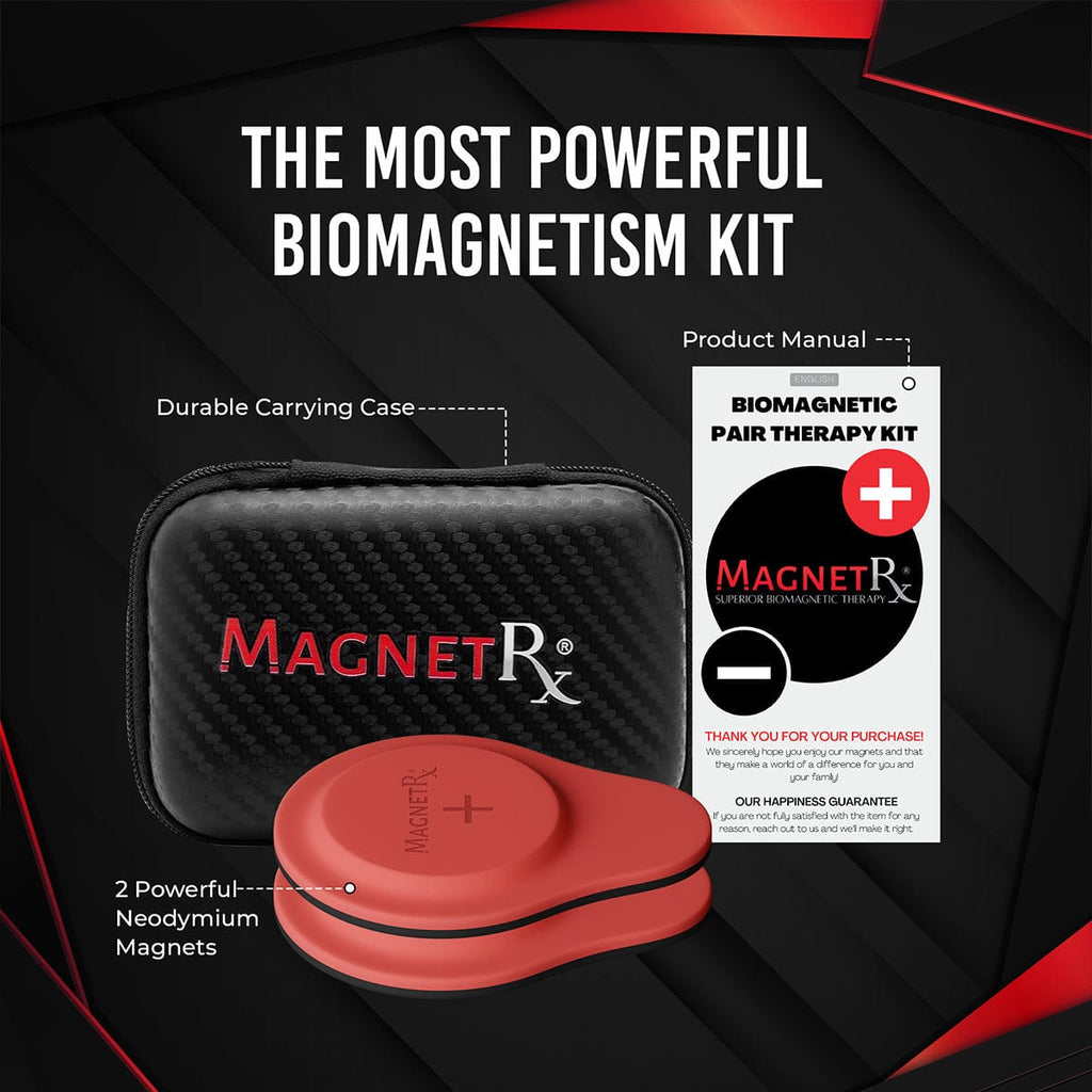 Biomagnetic Therapy Magnet Set — Neodymium & Silicone (2 Medium Magnets) - Maven Couture IncBiomagnetic Therapy