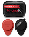 Biomagnetic Therapy Magnet Set — Neodymium & Silicone (2 Medium Magnets) - Maven Couture IncBiomagnetic Therapy