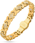 Clover Magnetic Bracelet for Women (Gold) - Maven Couture IncBracelet
