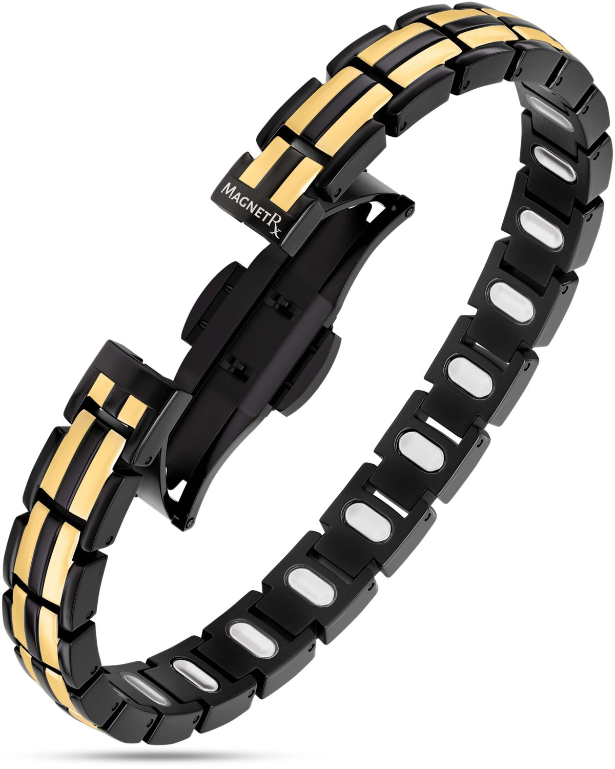 EllipseMAX Magnetic Bracelet for Women (Black & Gold) - Maven Couture IncBracelet