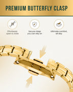 EllipseMAX Magnetic Bracelet for Women (Gold) - Maven Couture IncBracelet