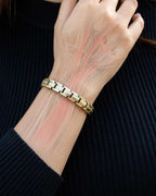 EllipseMAX Magnetic Bracelet for Women (Silver & Gold) - Maven Couture IncBracelet
