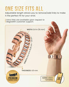 EllipseMAX Magnetic Copper Bracelet for Men - Maven Couture IncBracelet