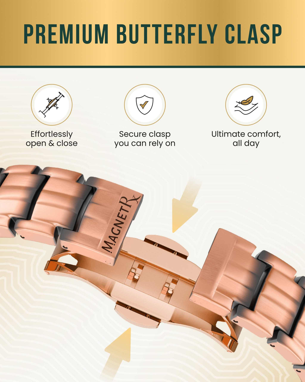 EllipseMAX Magnetic Copper Bracelet for Men - Maven Couture IncBracelet