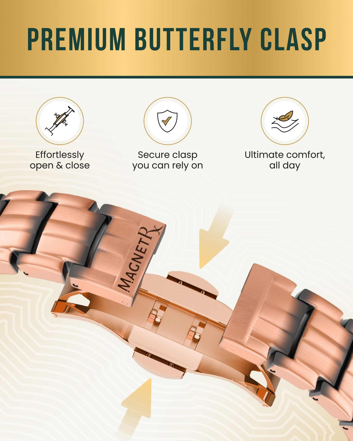 EllipseMAX Magnetic Copper Bracelet for Men - Maven Couture IncBracelet