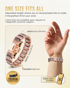 EllipseMAX Magnetic Copper Bracelet for Men (Viking) - Maven Couture IncBracelet