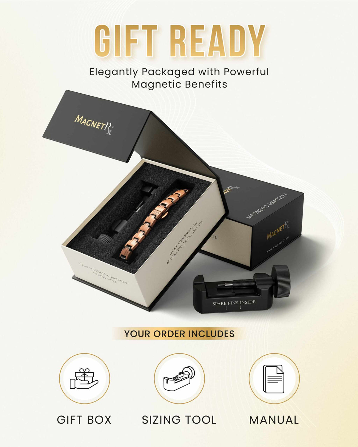 EllipseMAX Magnetic Copper Bracelet for Women - Maven Couture IncBracelet
