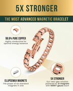 EllipseMAX Magnetic Copper Bracelet for Women - Maven Couture IncBracelet