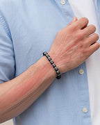 High Power Magnetic Hematite Bracelet Silver Titan - Maven Couture IncBracelet