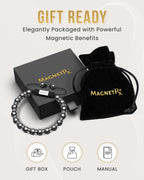 High Power Magnetic Hematite Bracelet Silver Titan - Maven Couture IncBracelet