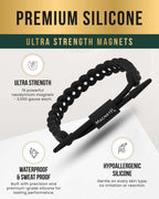 Magnetic Silicone Golf Bracelets (Braided) - Maven Couture IncBracelet