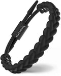 Magnetic Silicone Golf Bracelets (Braided) - Maven Couture IncBracelet
