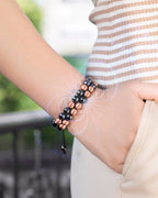 MAX Strength Magnetic Hematite & Copper Bracelet (Double Row) - Maven Couture IncBracelet