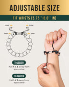 MAX Strength Magnetic Hematite & Copper Bracelet (Double Row) - Maven Couture IncBracelet