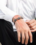 MAX Strength Magnetic Hematite & Copper Bracelet (Double Row) - Maven Couture IncBracelet
