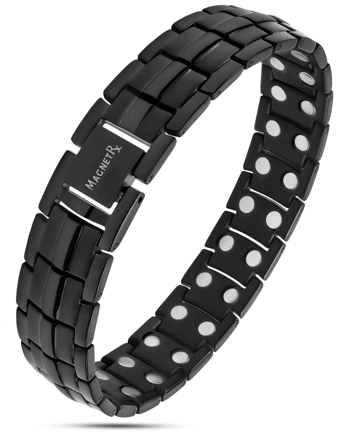 Ultra Strength Magnetic Therapy Bracelet Black Classic - Maven Couture IncBracelet