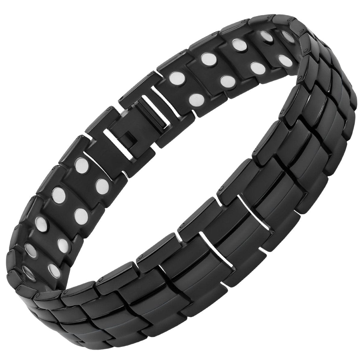 Ultra Strength Magnetic Therapy Bracelet Black Classic - Maven Couture IncBracelet