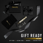 Women's Ultra Strength Silver & Gold Titanium Magnetic Bracelet - Maven Couture IncBracelet