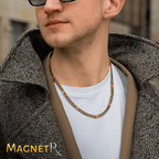 Copper Magnetic Therapy Necklace Curb Chain - Maven Couture IncNecklace