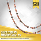 Copper Magnetic Therapy Necklace Curb Chain - Maven Couture IncNecklace