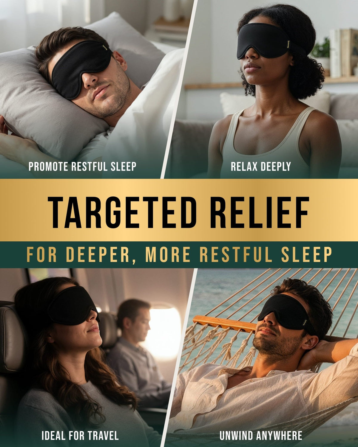 Magnetic Sleep Mask - Maven Couture IncSleep Mask