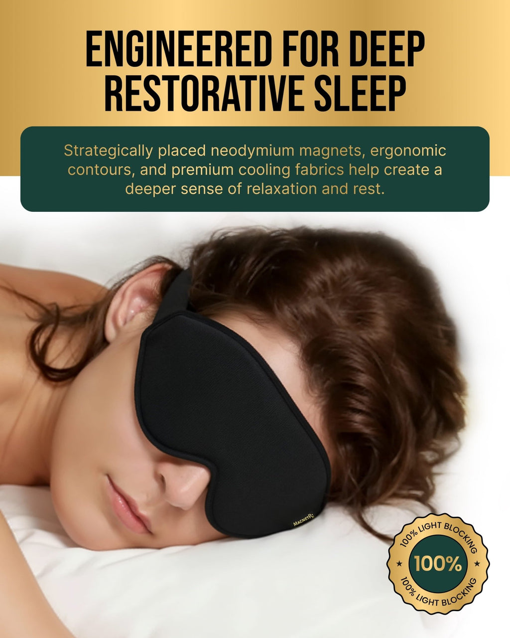 Magnetic Sleep Mask - Maven Couture IncSleep Mask