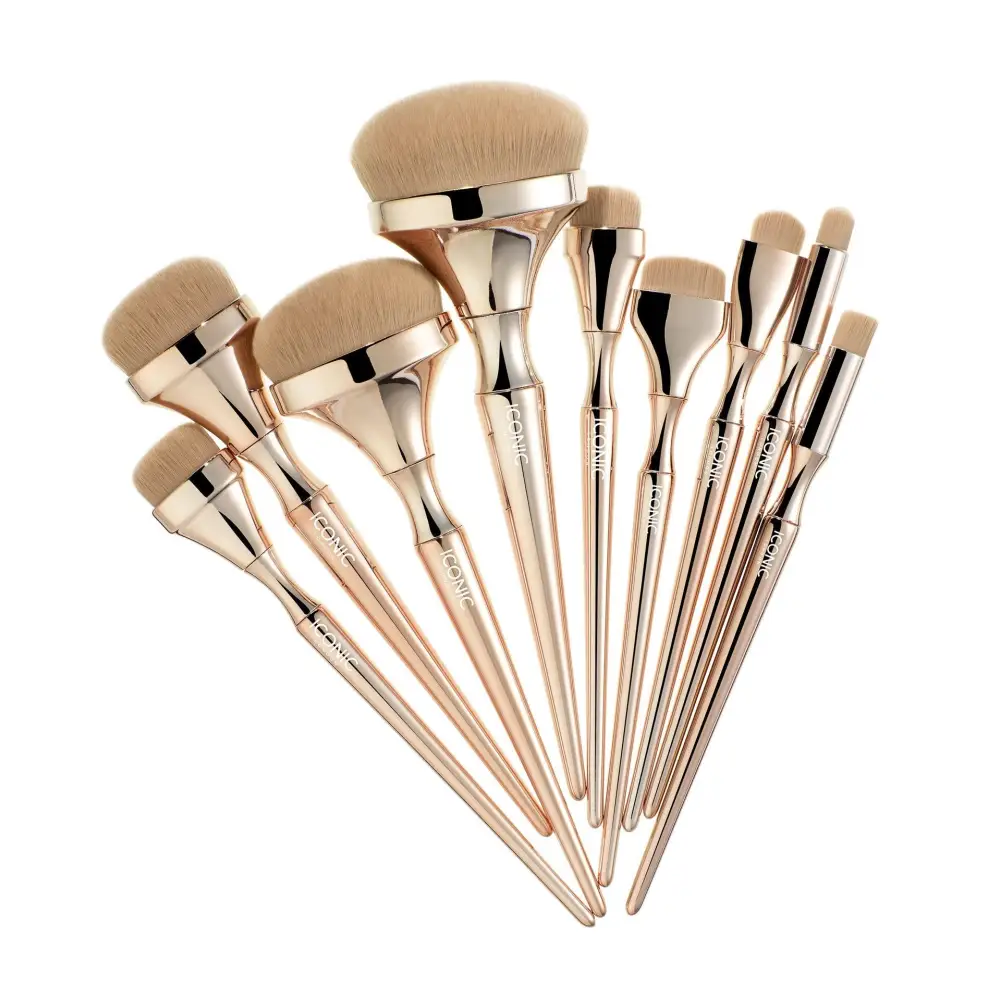 Elevate your beauty routine with the luxe makeup brush set by maven couture $24.99 elevate your beauty regimen