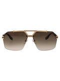 MARC JACOBS Men's Titanium Havana Sunglasses - Maven Couture IncSUNGLASSES