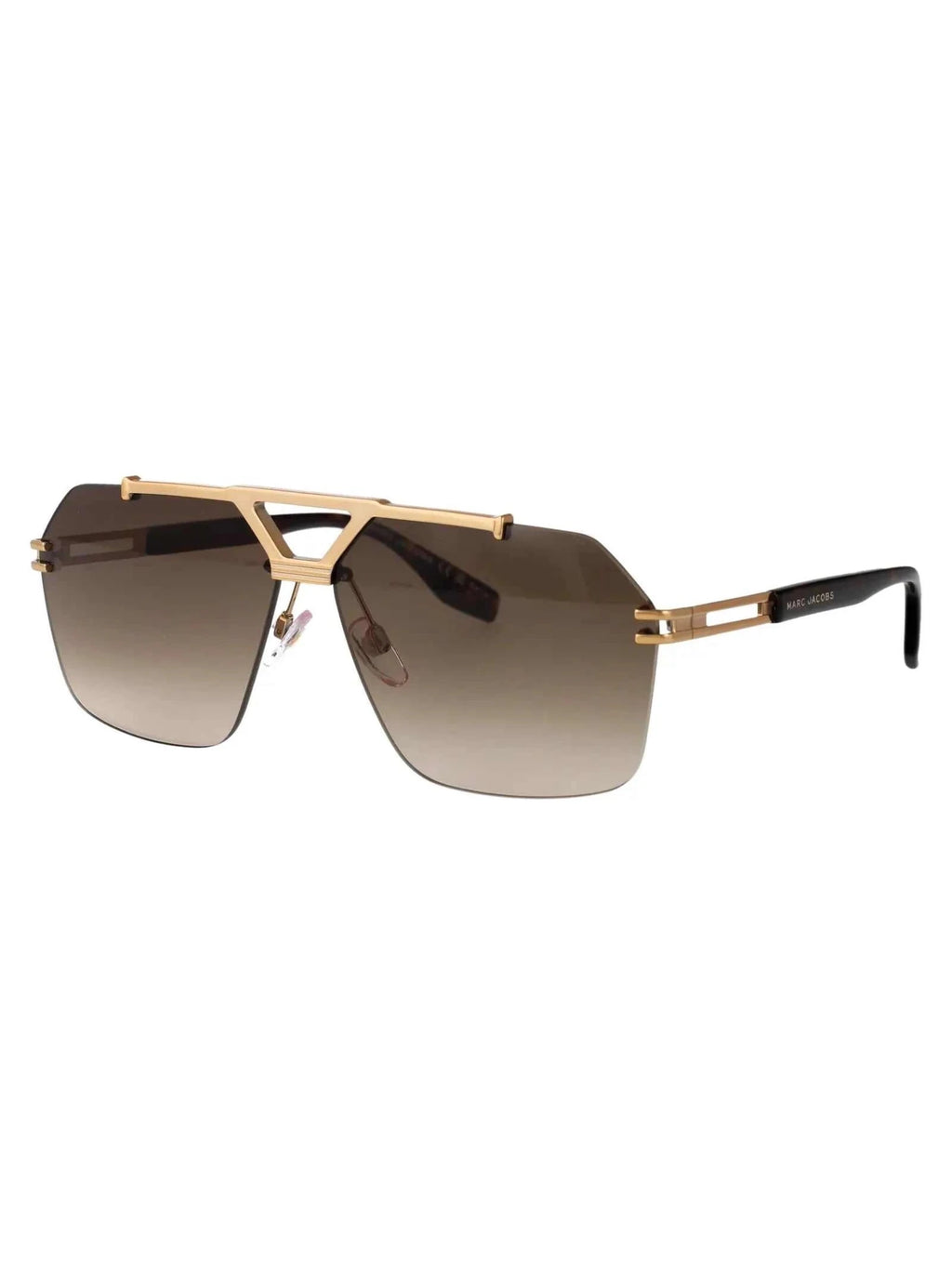 MARC JACOBS Men's Titanium Havana Sunglasses - Maven Couture IncSUNGLASSES