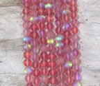 Matte Mermaid Glass Beads aka Mystic Aura Quartz, Round 6mm 8mm - Maven Couture IncStrand Stones