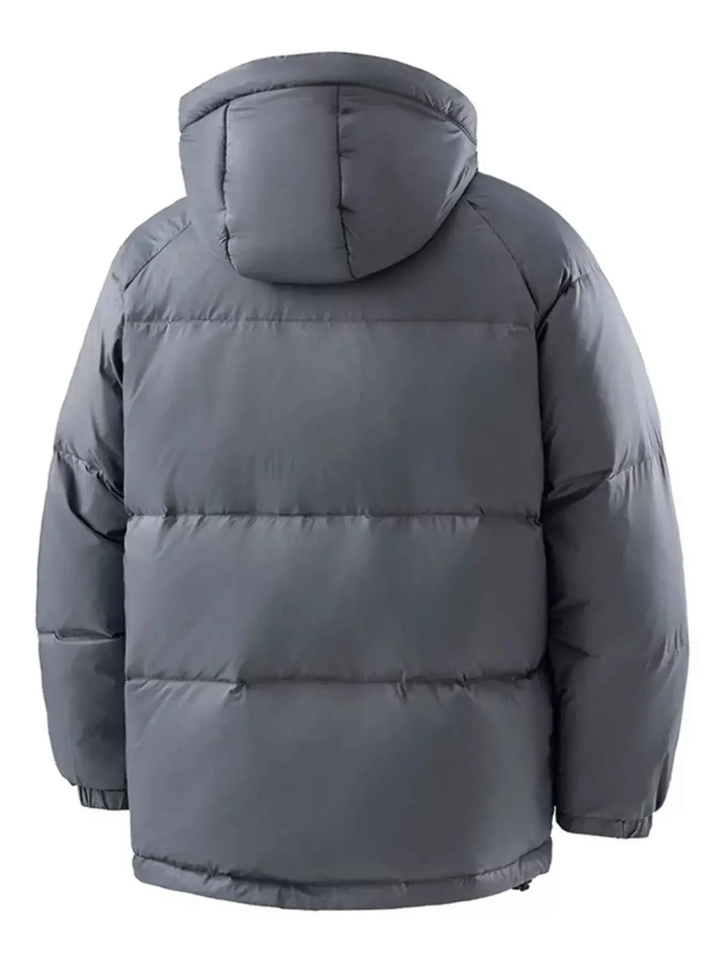 Men's Full Size Padded Hooded Puffer Jacket Plus Size