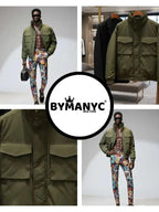 Men's Utility Jacket FORT GREENE NYFW New Colecction BYMANYC ® New York