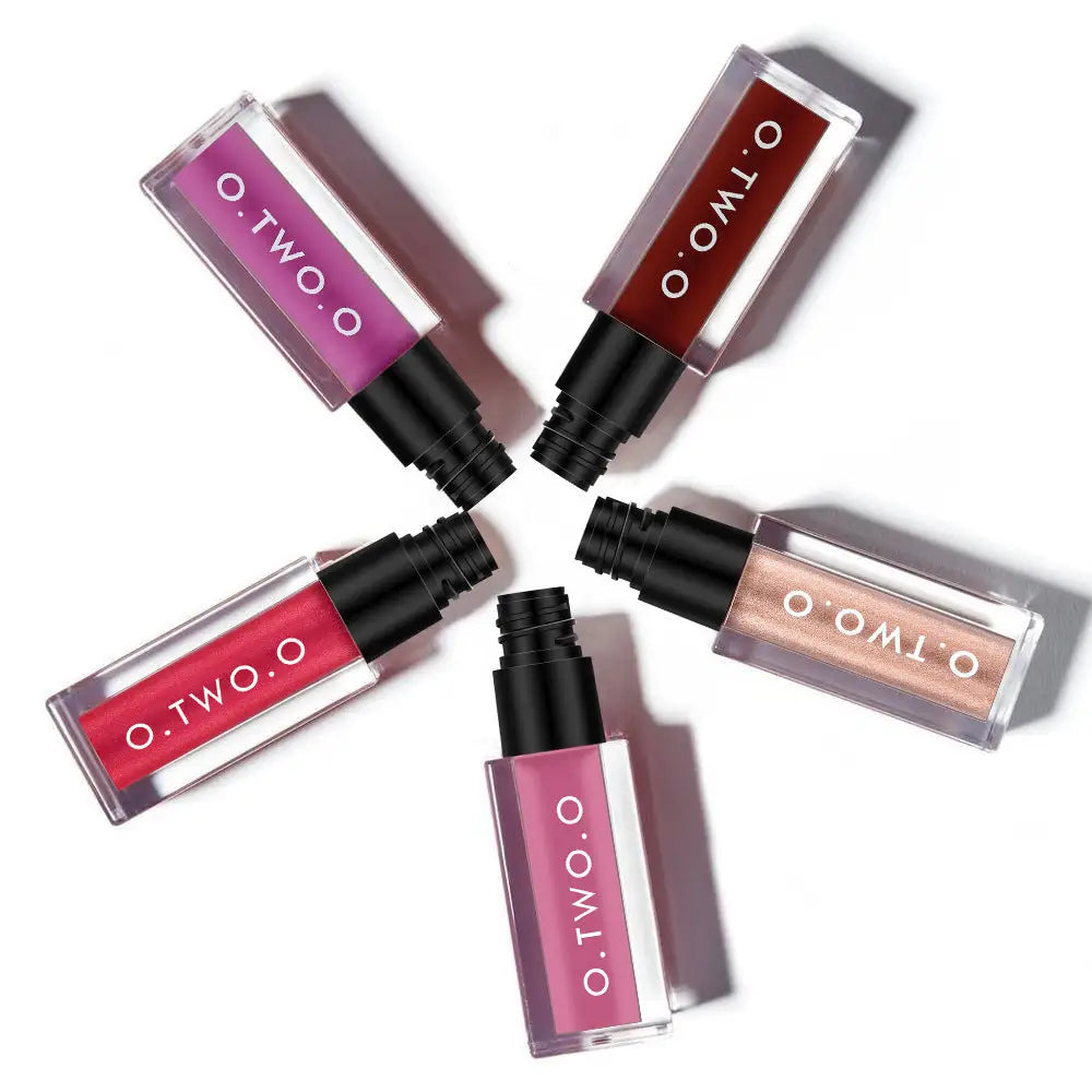 Elevate your luxury fashion with the metallic lip gloss set $20.99 multicolor - embrace a spectrum of vibrant hues