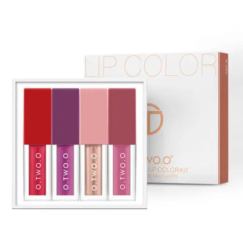 Elevate your luxury fashion with the metallic lip gloss set $20.99 multicolor - embrace a spectrum of vibrant hues