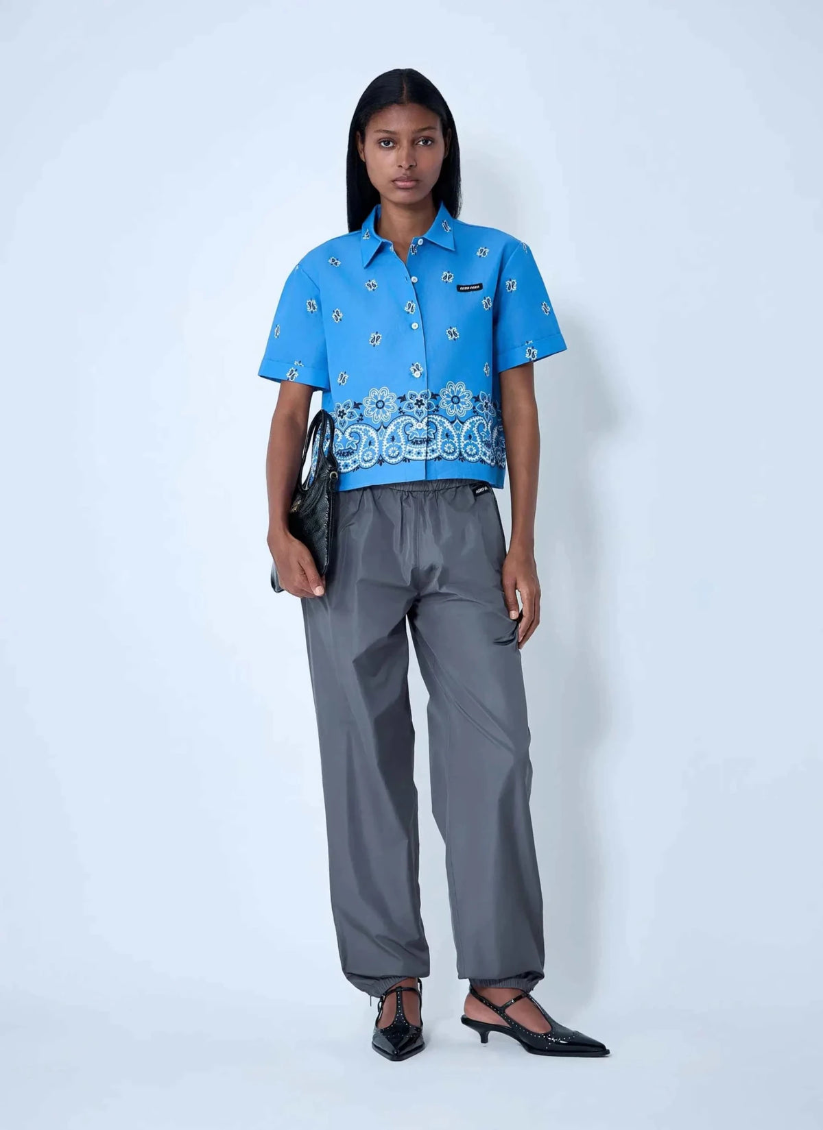 Miu Miu Women Bandana Shirt - Maven Couture IncTops / Tee Shirts