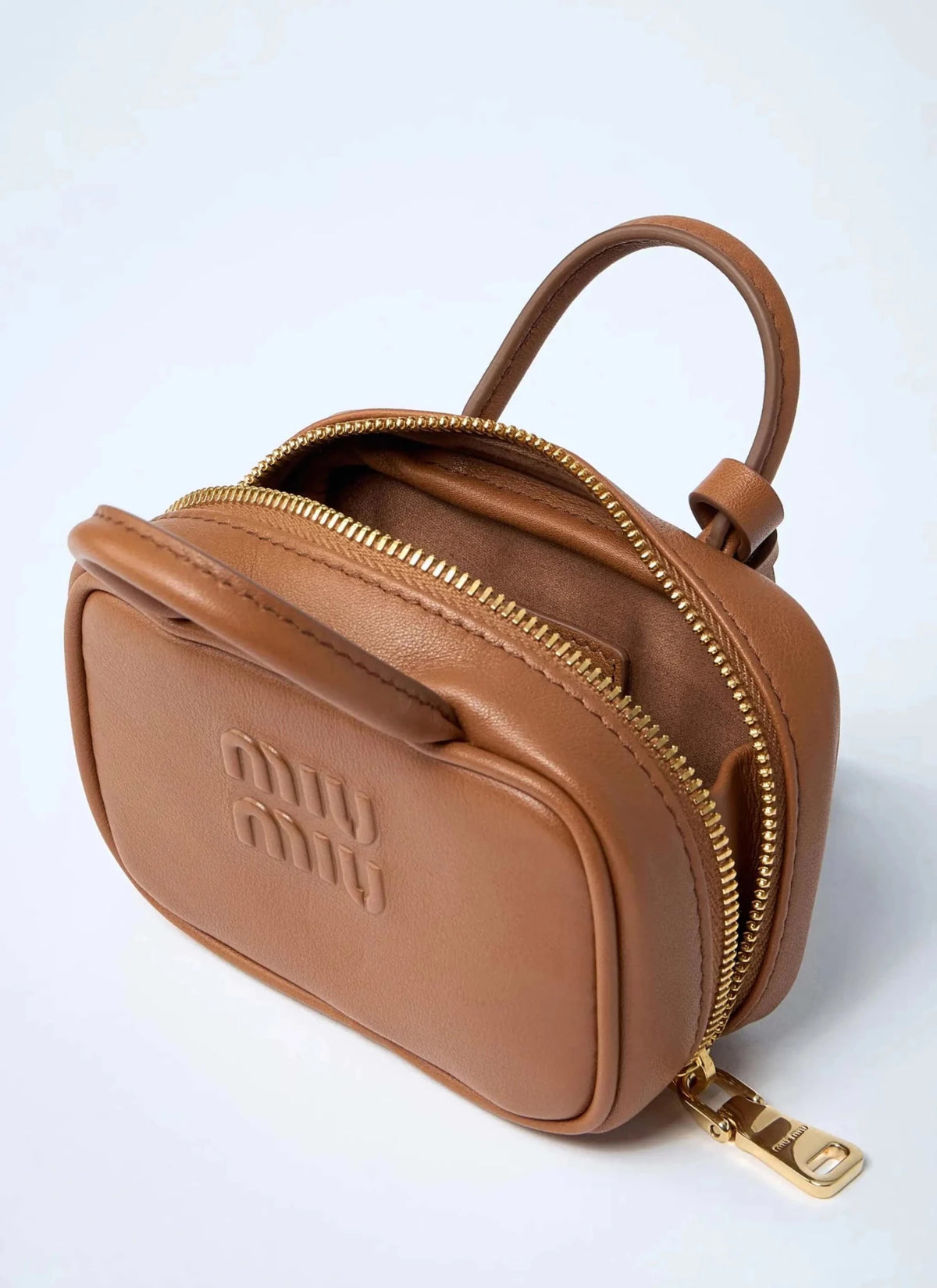 Miu Miu Women Micro Beau Leather Bag - Maven Couture IncHandbags / Shoulder Bags