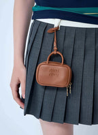 Miu Miu Women Micro Beau Leather Bag - Maven Couture IncHandbags / Shoulder Bags