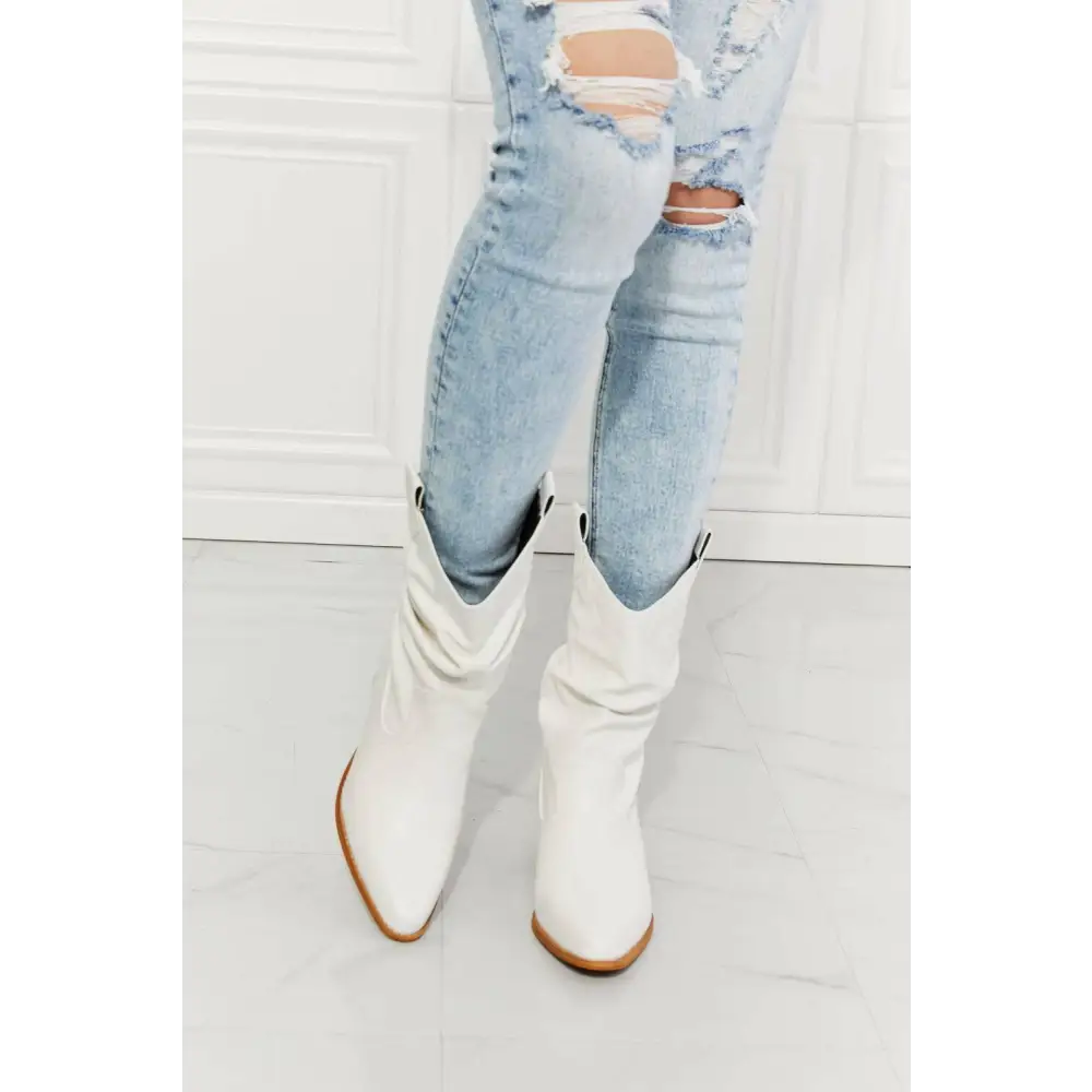 Texas scrunch cowboy boots elevate luxury fashion for women $48 cowboy boots have taken the internet by storm