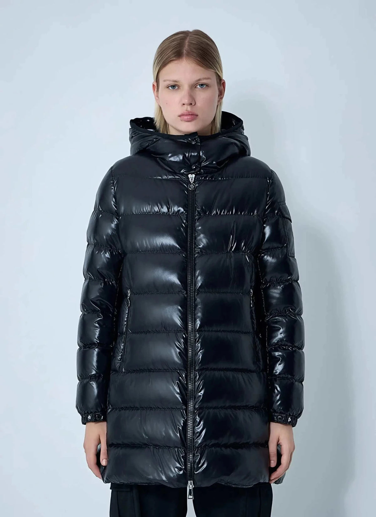 Moncler Women Courcelles Long Down Coat - Maven Couture IncOuterwear / Jackets
