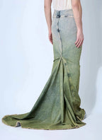 Moncler X Rick Owens Men Acid Degrade Al Maxi Skirt - Maven Couture IncBottoms / Pants