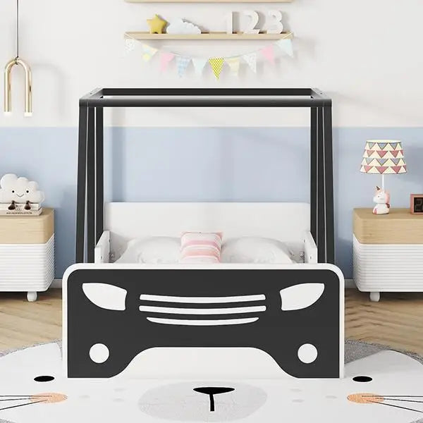 Montessori style wooden car bed with wheels and doors for luxury bedrooms $255.99 transform your bedroom into